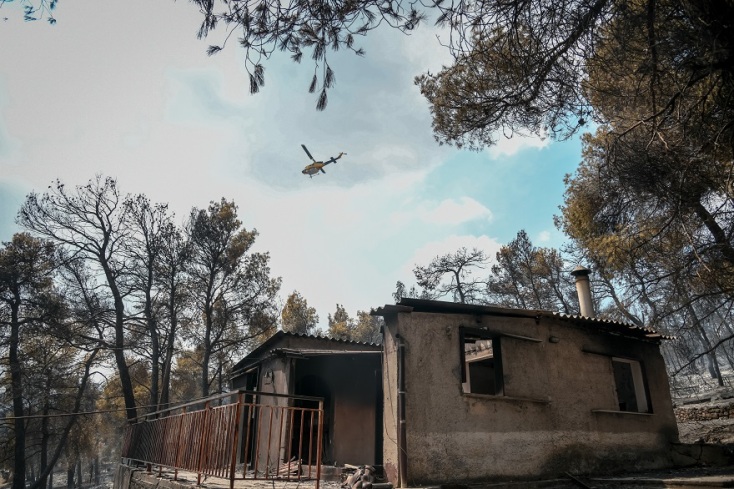 Βίλια: Η επόμενη ημέρα από το πέρασμα της φωτιάς