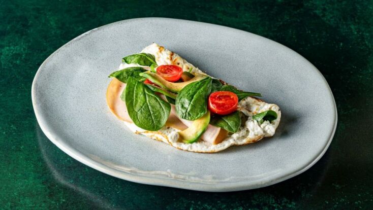 White Protein Omelette