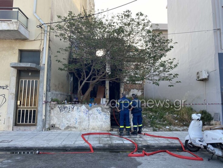 Χανιά: Απανθρακωμένος άνδρας μετά από φωτιά σε ακατοίκητο κτίριο