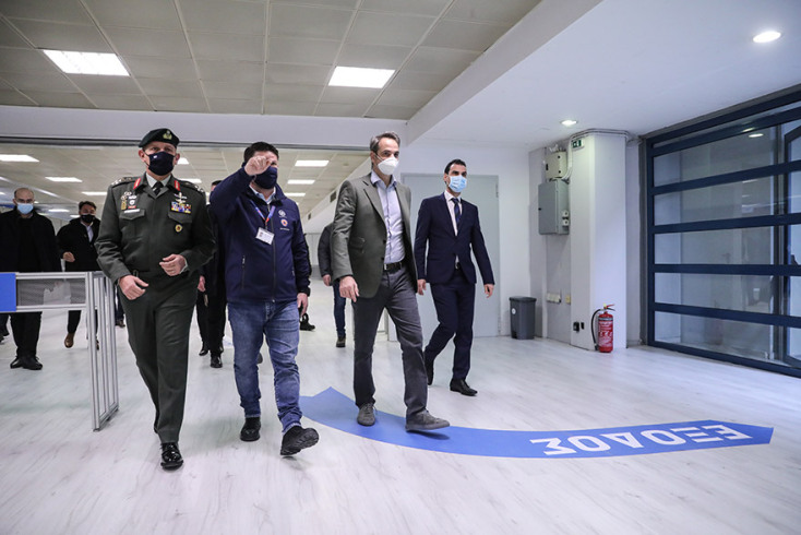 ΕΠΙΣΚΕΨΗ ΤΟΥ ΠΡΩΘΥΠΟΥΡΓΟΥ ΚΥΡ. ΜΗΤΣΟΤΑΚΗ ΣΤΟ MEGA ΕΜΒΟΛΙΑΣΤΙΚΟ ΚΕΝΤΡΟ ΣΤΟ ΜΑΡΟΥΣΙ 