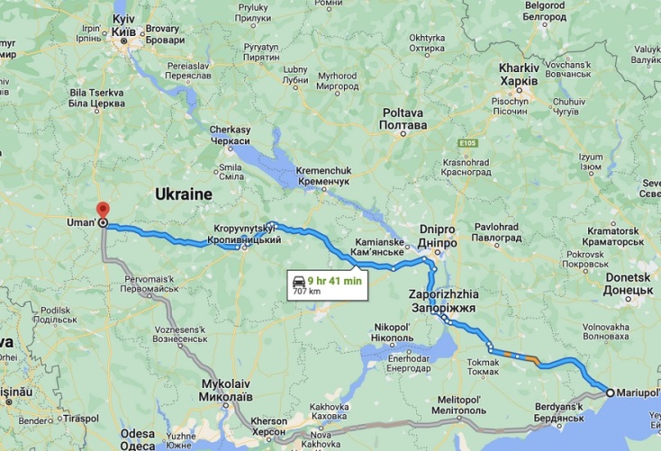 Η διαδρομή των Ελλήνων ομογενών της Μαριούπολης