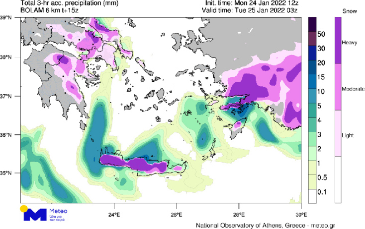 Προγνωστικός χάρτης καιρού