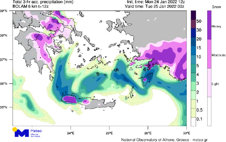 Προγνωστικός χάρτης καιρού