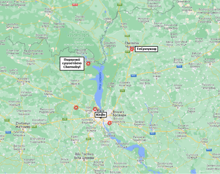 Πόλεμος στην Ουκρανία: Χάρτης με τις μάχες