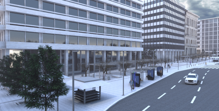 Η κάτω πλατεία Συντάγματος τον Χειμώνα