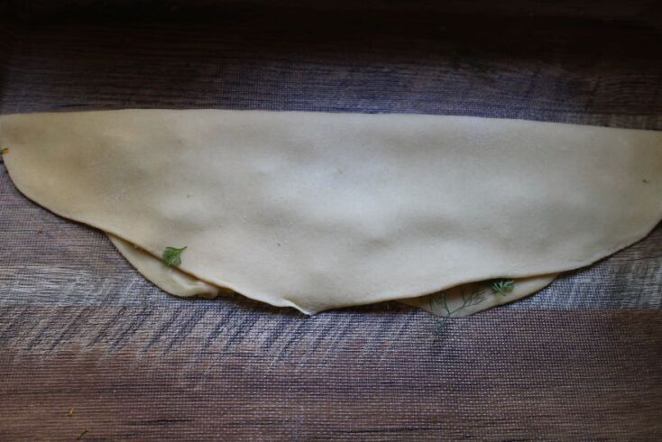 Χειροποίητες χυλοπίτες με λουλούδια