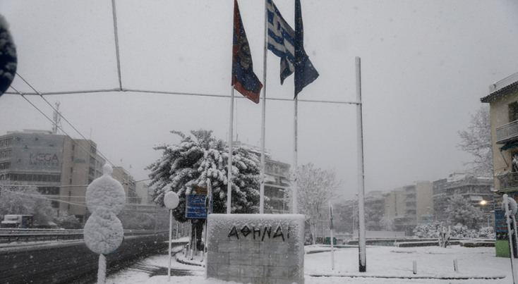 ΚΑΚΟΚΑΙΡΙΑ ΜΗΔΕΙΑ / ΧΙΟΝΟΠΤΩΣΗ ΣΤΗΝ ΛΕΩΦ. ΣΥΓΓΡΟΥ