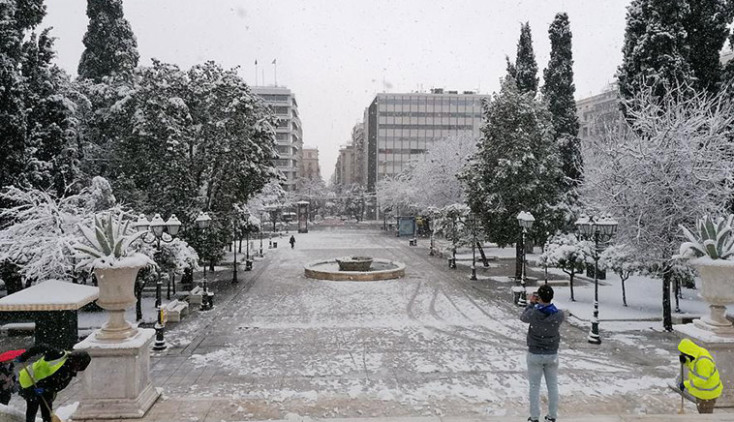 ΚΑΚΟΚΑΙΡΙΑ ΜΗΔΕΙΑ / ΧΙΟΝΙΣΜΕΝΗ ΠΛΑΤΕΙΑ ΣΥΝΤΑΓΜΑΤΟΣ