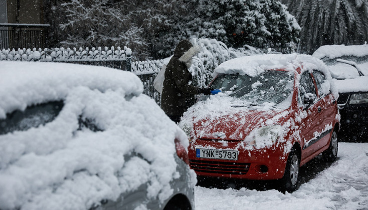 ΚΑΚΟΚΑΙΡΙΑ ΜΗΔΕΙΑ / ΧΙΟΝΟΠΤΩΣΗ ΣΤΗΝ ΝΕΑ ΣΜΥΡΝΗ 