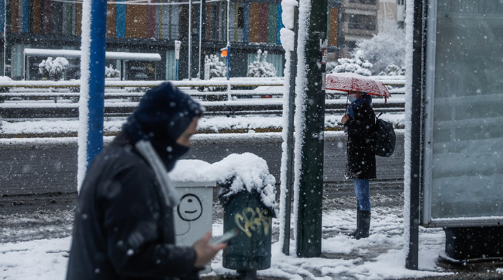 ΚΑΚΟΚΑΙΡΙΑ ΜΗΔΕΙΑ / ΧΙΟΝΟΠΤΩΣΗ ΣΤΗΝ ΝΕΑ ΣΜΥΡΝΗ 