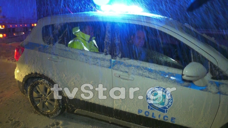 Δίπλωσε νταλίκα στον Δομοκό 