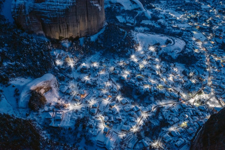 Χιονισμένα Μετέωρα