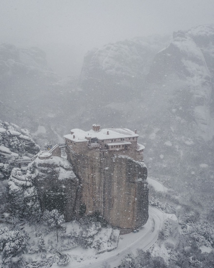 Χιονισμένα Μετέωρα