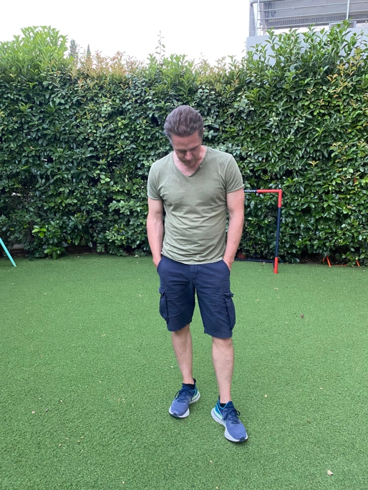 Ο Χρήστος Λούλης στο σπίτι του 