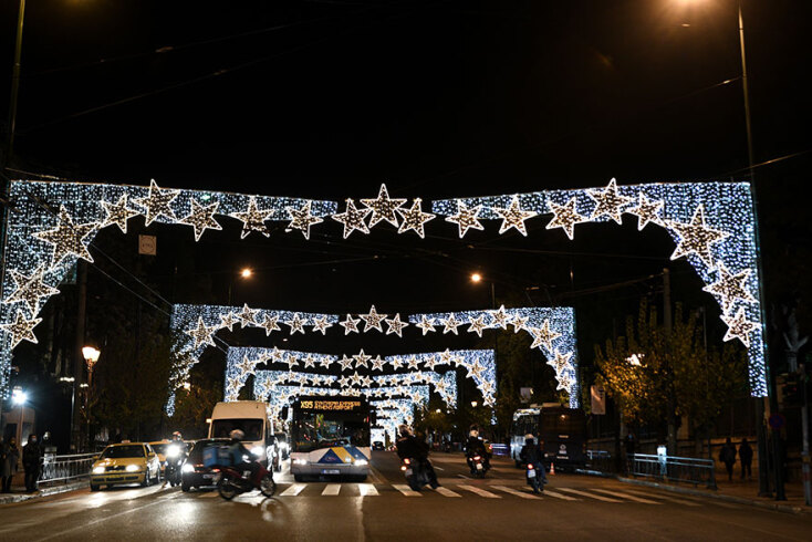 Διαφορετικός ο φετινός χριστουγεννιάτικος στολισμός στη Βασιλίσσης Σοφίας