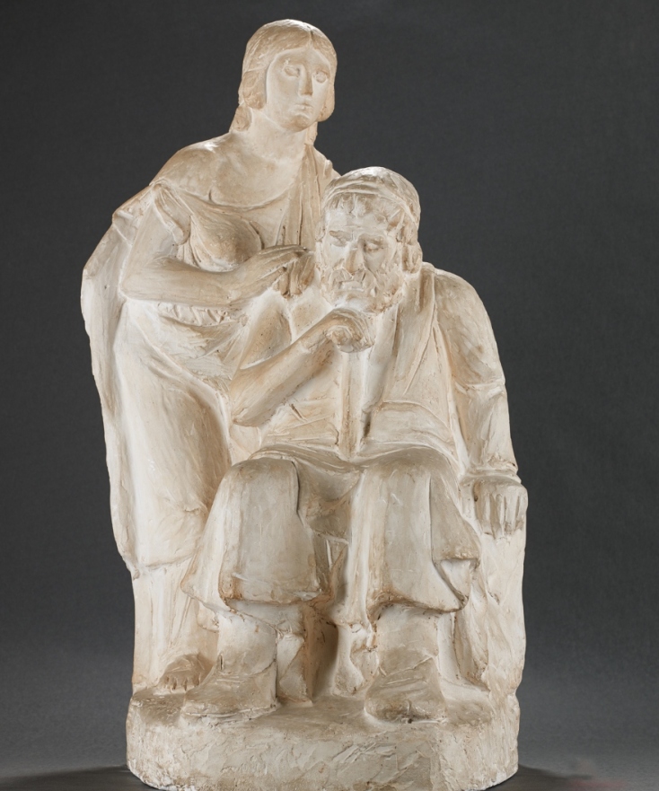 Γιαννούλης Χαλεπάς, Οιδίπους και Αντιγόνη