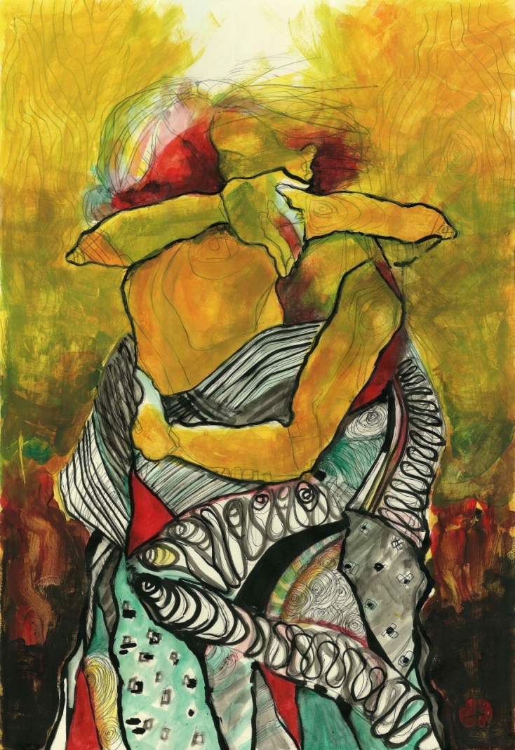 Μένουμε σπίτι και βλέπουμε πίνακες του ζωγράφου Διογένη Παπαδόπουλου από τη σειρά «Yellow pages»