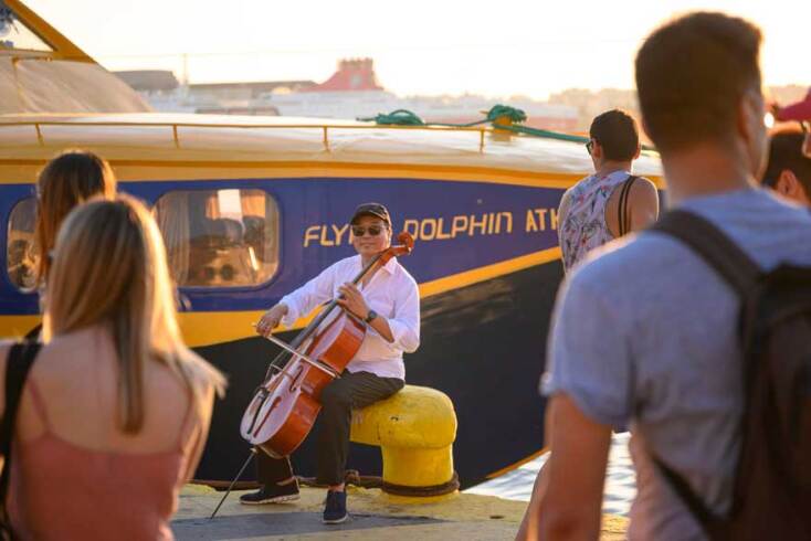 Yo-Yo Ma, The Bach Project, Λιμάνι Πειραιά © Austin Mann