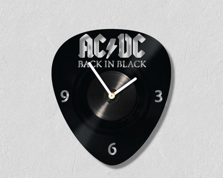 Βινύλιο - ρολόι AC/DC