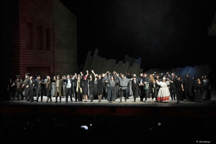 «Λαίδη Μάκβεθ του Μτσενσκ» στην Εθνική Λυρική Σκηνή © Χ. Ακριβιάδης