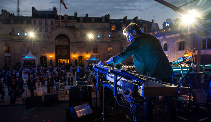 Ζαν Μισέλ Ζαρ στο Φεστιβάλ Fête de la Musique © Panik Records