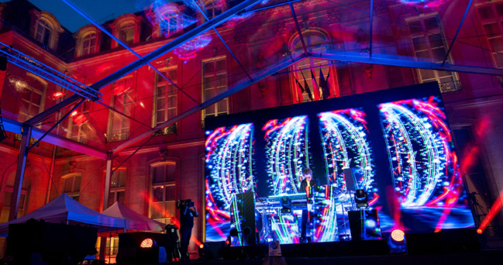 Ζαν Μισέλ Ζαρ στο Φεστιβάλ Fête de la Musique © Panik Records