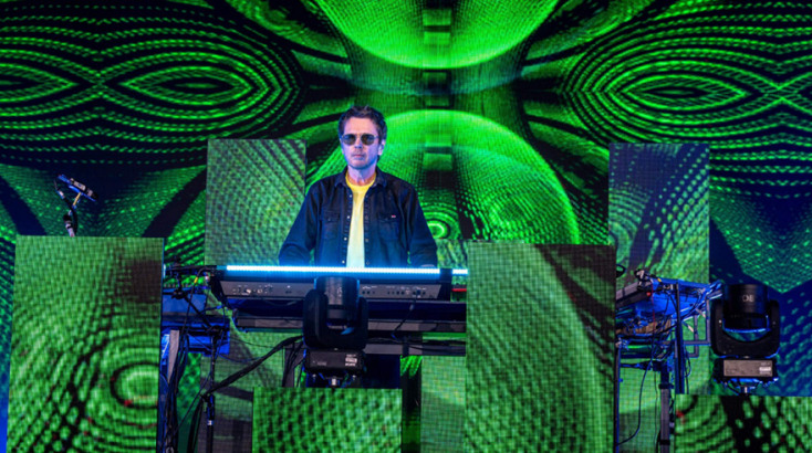 Ζαν Μισέλ Ζαρ στο Φεστιβάλ Fête de la Musique © Panik Records