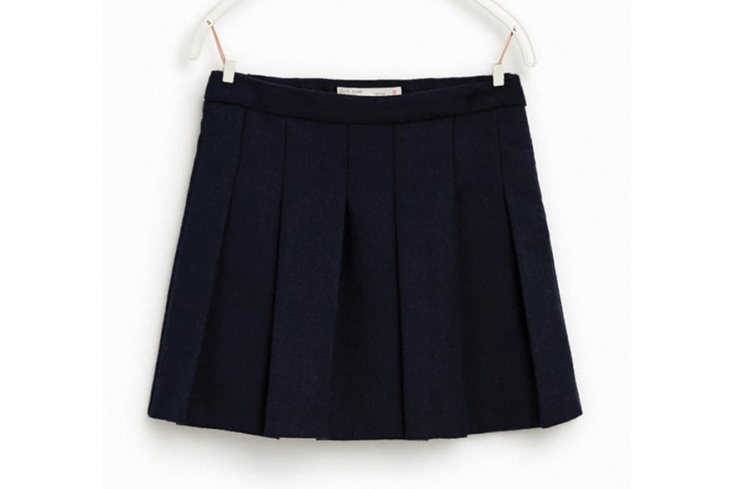 ZARA Κοριτσίστικη φούστα με πιέτες €19,95