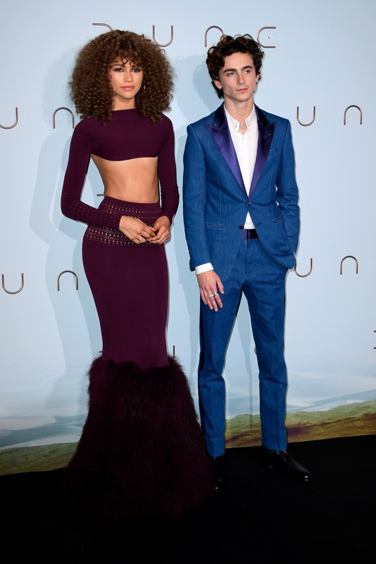 Zendaya και Timothee Chalamet στο Le Grand Rex