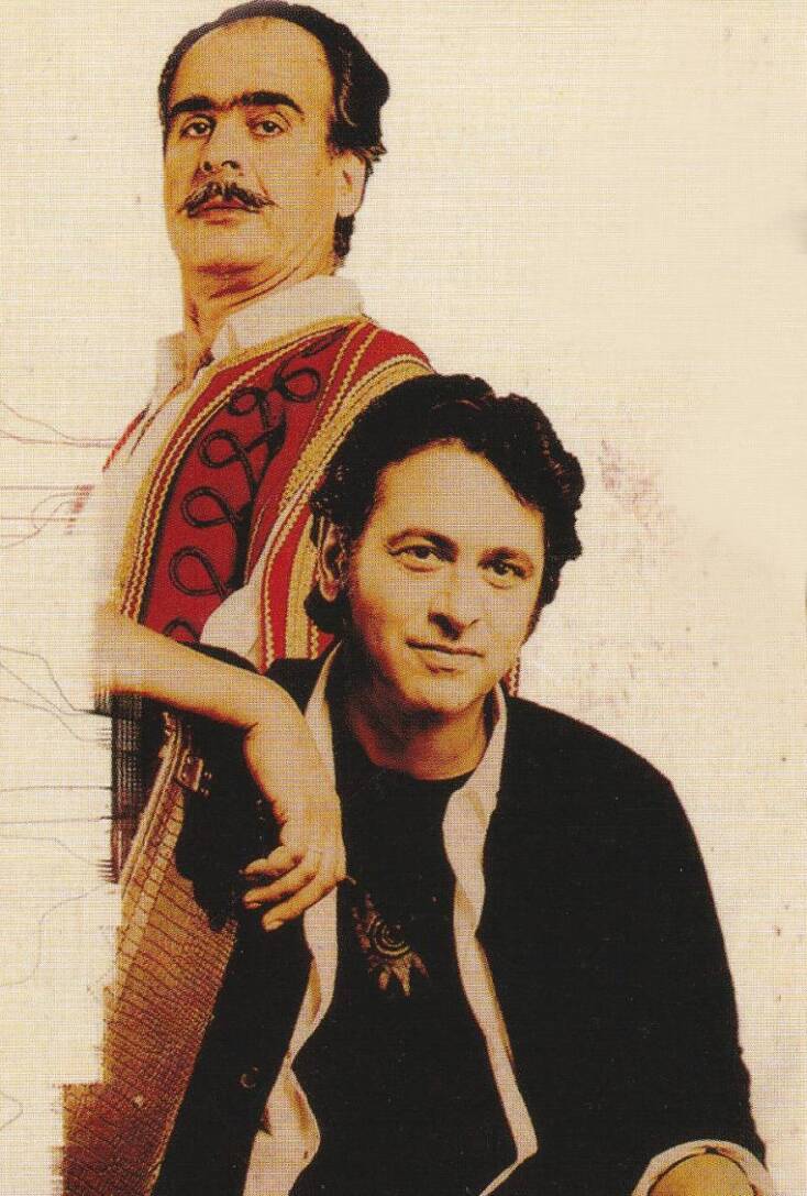 Απόσπασμα του εξωφύλλου με τον Σούλη Λιάκο &amp; Δημήτρη Ζεβουδάκη