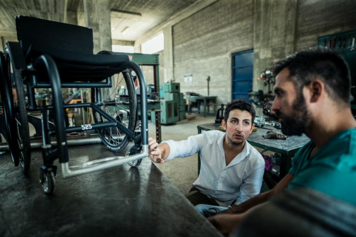 Φαίδρος Παναγόπουλος, 525 Handmade Wheelchairs