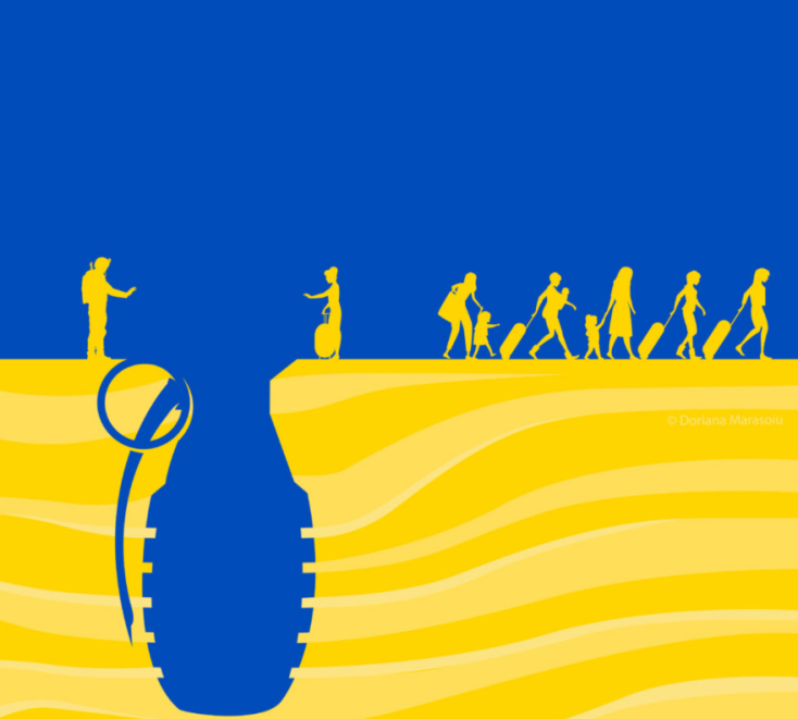 Doriana Marasoiu, "War splits families"