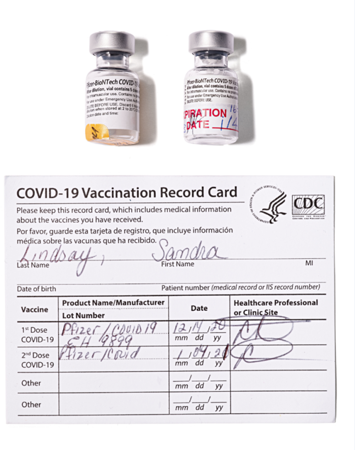 Πρώτο φιαλίδιο αυτού του εμβολίου Pfizer/BioNTech 