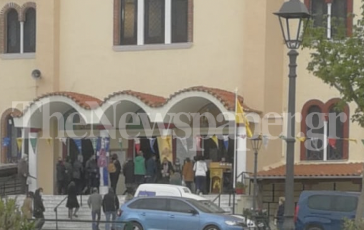 Ανοιχτή εκκλησία στον Βόλο