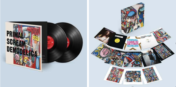 Συλλεκτικές εκδόσεις βινυλίων του άλμπουμ "Screamadelica" των Primal Scream