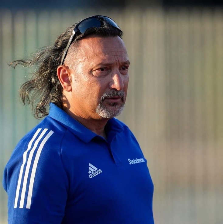 Ο προπονητής της αθλήτριας, Σάββας Κεφαλίδης