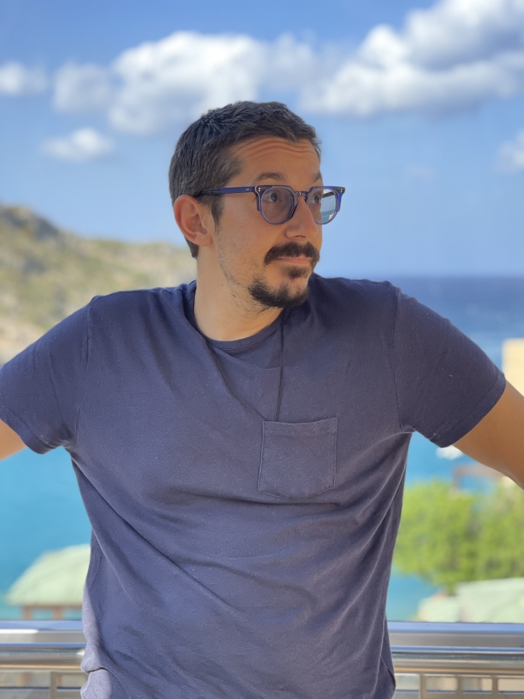 Ο Αλέξανδρος  Τσιοτίνης  στις διακοπές του