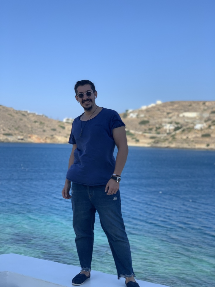 Ο Αλέξανδρος  Τσιοτίνης  στις διακοπές του