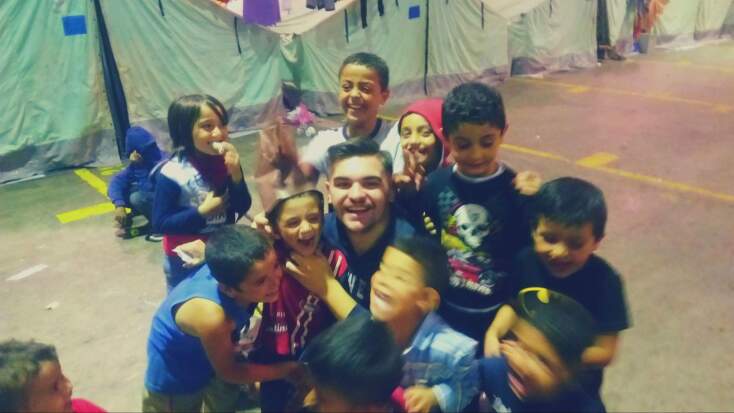 Ο Χαράλαμπος Μαθιουδάκης 