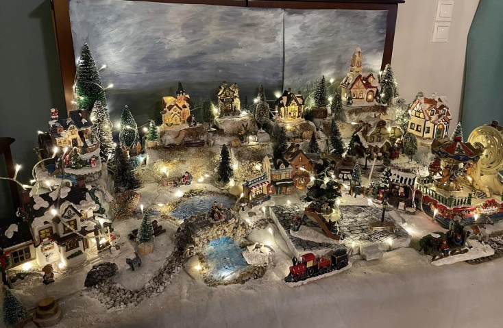 DIY Χριστουγεννιάτικο χωριό