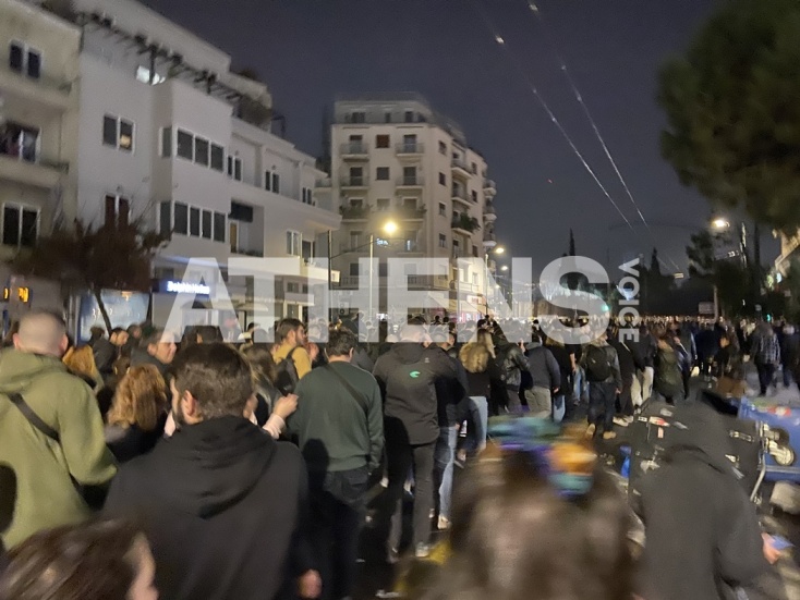Επεισόδια στο κέντρο της Αθήνας