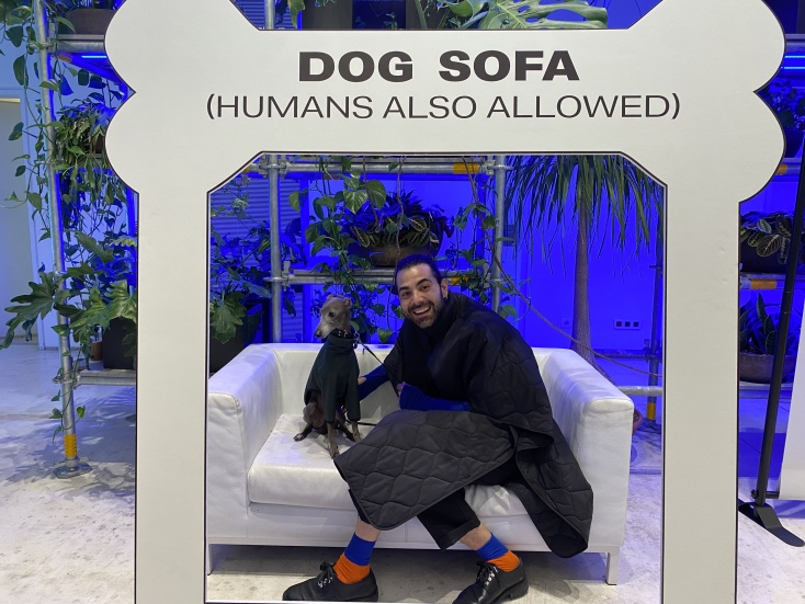 Ο Σπύρος και ο 7χρονος «κύριος Λίνκολν» ένα Ιταλικό Γκρέι Χάουντ