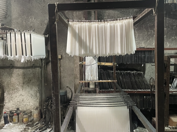  Μέσα στο κηροπλαστείο από το 1898