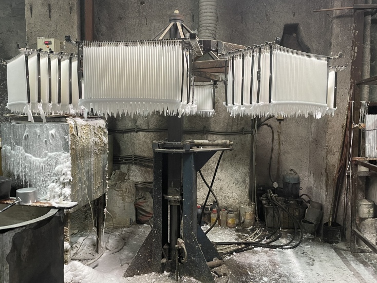 Μέσα στο κηροπλαστείο από το 1898