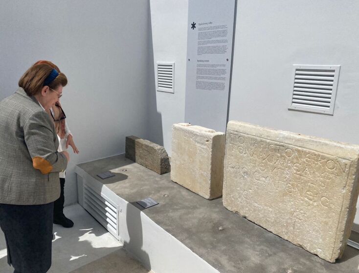 Η Λίνα Μενδώνη για το Αρχαιολογικό Μουσείου Κύθνου