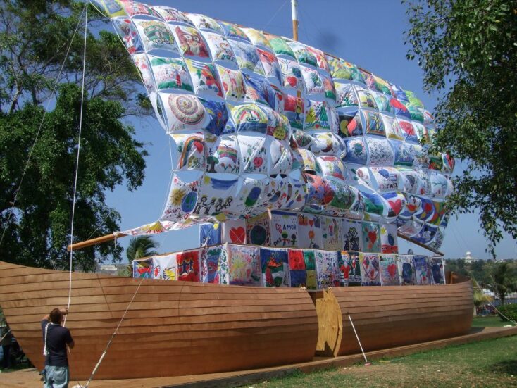 Θεσσαλονίκη: Έτοιμο να σαλπάρει το ξύλινο «Πλοίο της Ανεκτικότητας» στο Λιμάνι - Με μια συναυλία τα αυριανά του εγκαίνια.