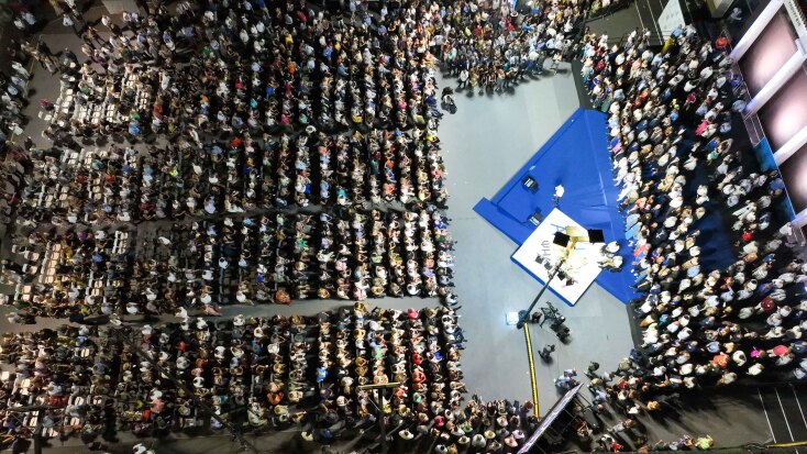 Ο Κώστας Μπακογιάννης παρουσίασε τους 364 υποψήφιους του συνδυασμού του