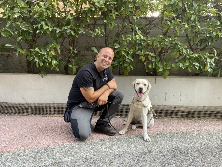 O Γιάννης Κονδράρος ίδρυσε τη Liberty Guide Dοgs