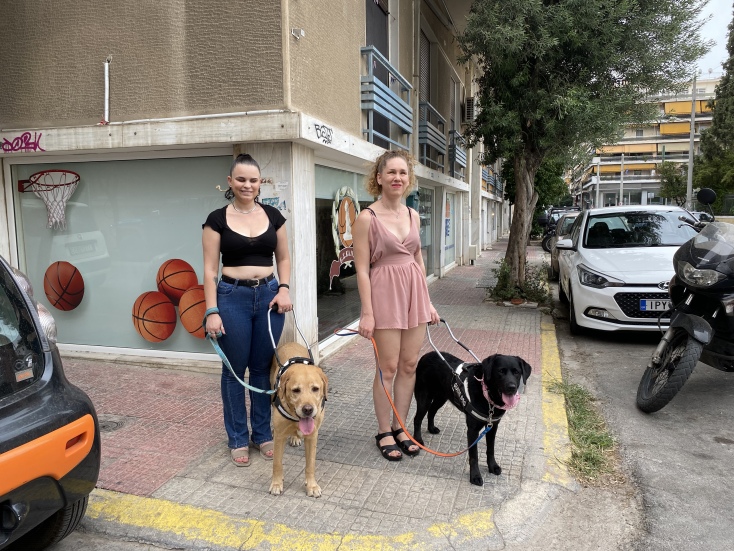 H Τζουλιάννα Μπούση και η Άννα Μπαλάν