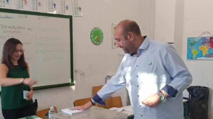 Άσκησαν το εκλογικό τους δικαίωμα οι υποψήφιοι για την Περιφέρεια Κεντρικής Μακεδονίας